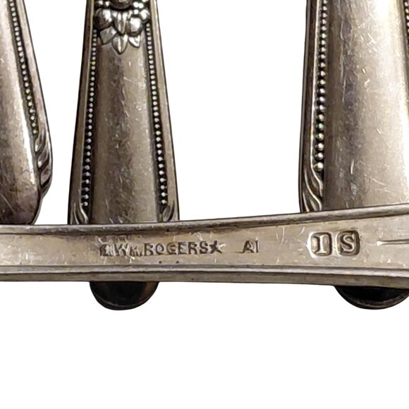 Flatware 7 pieces same pattern silver plated - Picture 3 of 3